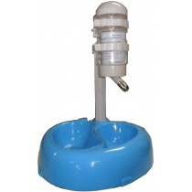 Bebedouro e Comedouro Para Cães - Azul